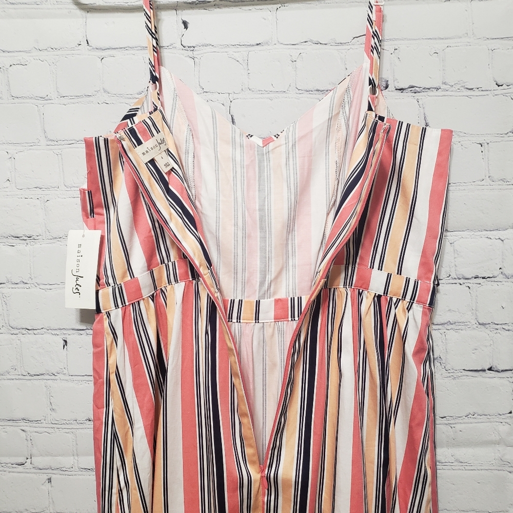 Maison Jules Citrus Splash Dress Sz 4 Cand… - Picture 6 of 15